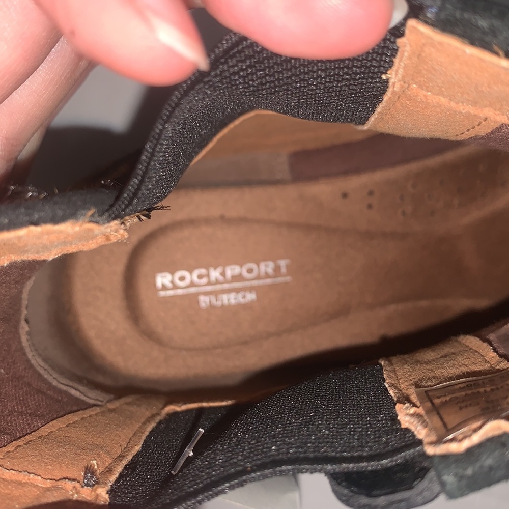 Rockport | Animal Fur Cheetah Print Booties Size 8 NEW - Picture 9 of 16
